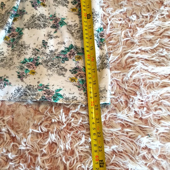 💐VTG 80s drop waist cotton floral dress - Picture 11 of 11